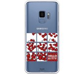 Funda original compatible con Samsung Galaxy S9 - Hello Kitty Sketch