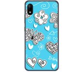 Tumundosmartphone Funda Gel Tpu para Wiko Y70 diseño Mariposas Dibujos