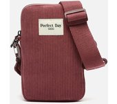 Misako Leonci bolso bandolera mini para móvil con tejido de pana Bolsos Mini