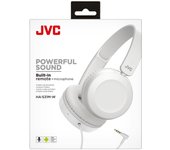 JVC HA-S31M - Auriculares (Alámbrico, Diadema, Binaural, Supraaural, 10-26000 Hz, Blanco)