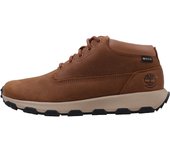 Timberland Winsor Park MID Botines Planos Hombre Cuero