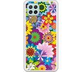 Funda compatible con Samsung Galaxy A22 4G - Flores a todo color