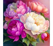 Cross Stitch Suit Pillow Rose Flower Embroidery Sets Mandala Sunflower Floral 11Ct Picture Printed Canvas Diy Kit Needlework