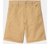 Bermudas Beige Carhartt Single Knee Short Bourbon