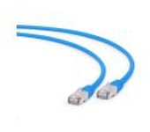 CABLE RED S-FTP GEMBIRD CAT 6A LSZH AZUL 0,5 M