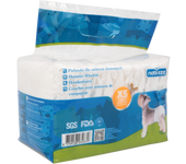 Pañales para perros Nobleza 12 unidades Desechables Hembra Cachorro Entrenamiento Pañales Súper Absorbente Envolturas para Mascotas Paquete de 12, XS