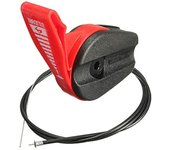 Cable de acelerador para cortacésped, interruptor de Control Universal, Kit de manija de palanca para cortacésped eléctrico de gasolina