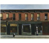 Edward Hopper Famous Realistic Master Art Poster Canvas Painting Nighthawks Life Landscape Wall Art Living Room Home Decoration