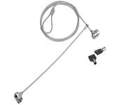 Conceptronic CNBSLOCK15T cable antirrobo Plata 1,5 m