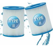 Filtro de Piscina Bestway Type II con Cartucho Lavable y Reutilizable