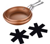 Set de 2 sartenes Ø16Ø20cm con protectores Origen San Ignacio