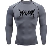 Gym Workout Rash Guard for Men Athletic Quick Dry Compression Shirts Berserk Print Tshirts Tees Tops Undershirts Baselayers
