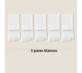 5 or 10 Pairs Women Sports Toe Socks with Separate Fingers High Tube Five Finger Cotton Crew Socks Yoga High Quality