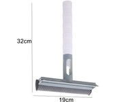 3 in 1 Spray Scrape Wipe Window Squeegee Glass Cleaner Window Wiper Scraper Cleaning Shower Squeegee for Household Cleaning Tool