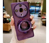 Magnetic Suction Bracket Soft Phone Case For Oppo Reno 5 6 7 8 10 11 11F Find X3 X5 Lite X6 X7 Realme 10 11 Pro Plus Bling Cover