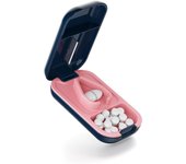 2 divisores de tabletas para tabletas y pastillas grandes.
