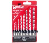 SANCO STORE - WOLFPACK LINEA PROFESIONAL Estuche Brocas Widia Profesional Wolfpack  8 Piezas