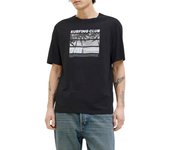 JJPORTO TEE SS CREW NECK Black