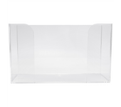 Countertop Paper Towel Dispenser,Clear Guest Towel Napkin Holder, Suitable for Z-Fold, C-Fold or Multi-Fold Paper Towels