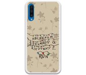 Funda compatible con Samsung Galaxy A50 - Be Unique Funda Gel stranger pared luces