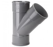 Derivación PVC Evacuación H-H Ø 50 - 45º Crearplast DP5045