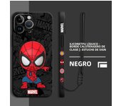 Cartoon Marvel Spiderman Groot Case for Apple iPhone 13 Pro 15 Plus XS Max 12 Mini 14ProMax 11 XR SE 8 7 Square Liquid Cover