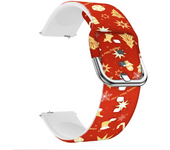 For Redmi Watch 5 Active Christmas Silicone Strap For Redmi Watch 5 Lite Bracelet 22mm Watchband For Amazfit Bip 5 GTR GTS 2 3 4