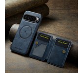 2 In 1 Magsafe Magnetic Leather Phone Case for Google Pixel 9Pro 9A XL 8 8A 8Pro 7 7Pro 7A Wallet Cards Slot Holder Pocket Cover