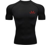 Graphic Compression Shirts for Men Summer Short Sleeve Rash Guard Gym Workout Tshirt Athletic Quick Dry Baselayer Undershirts