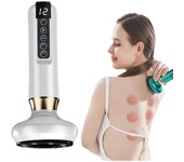 Masajeador de celulitis de mano, eliminador de celulitis mejorado para piernas (2025), masajeador vibratorio inalámbrico recargable, moldeador corporal para brazos, piernas y espalda, para uso doméstico (Negro*1)