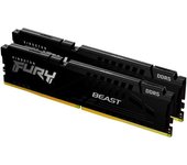 Kingston fury beast memoria ram ddr5 6000mt/s 32gb (2x16gb) cl30 dimm
