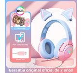 ONIKUMA K9 Wired Headphone for PC PS5 Gaming Headphones with Dynamic RGB Light HD Microphone Headset Gamer Earphone
