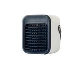 Mini Enfriador de Aire Portátil 4 en 1 con Humidificador Recargable