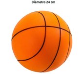 Silent Basketball Quiet No Noise High Density Soft PU Foam Squeezable Ball Indoor Mute Bouncing Basketball Children Sports Toys