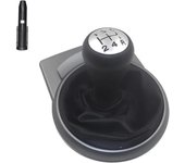 Pomo Palanca Cambios para Citroen C4 1 MK1 2004-2008 5 Velocidades Caja De Cambios Manual Perilla De Palanca De Cambios Palanca De Arranque Chaqueta Antipolvo Palanca Cambio Marchas(Type 2)