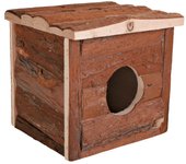 TRIXIE Casita Jerrik Natural Living 15 × 14 × 13 cm para hámsters, ratones