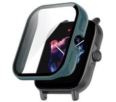 PC Case+Tempered Glass For Amazfit GTS 3 4 Case Cover Watch Protector Frame For Amazfit GTS4 mini Glass Cover Casse