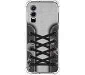 Funda Silicona Antigolpes para Vivo Y76 5G diseño Zapatillas 16 Dibujos