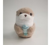 Adorable Otter Plush Keychain - 11Cm/4.33In - Soft Polyester Fleece - Perfect Gift for Otter Lovers