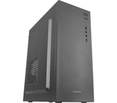 TACENS 2ALUX Caja PC Semitorre ATX, Ventilador 12cm, Acero Ultraligero, Negro Negro