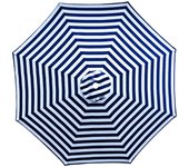 Toldo de Repuesto para Sombrilla de 8 Pies Y 8 Costillas - Cubierta Impermeable y Anti-Ultravioleta para Muebles de Exterior