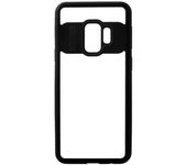 Tumundosmartphone Funda Hybrid (Pc+Tpu) Negra para Samsung Galaxy S9 Plus