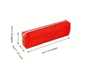 1pc simple pencil case, portable pencil case - suitable for office, school, youth, girls, boys, men and women!