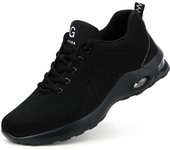 HY Zapatos De Seguridad Para Hombre Indestructibles Zapatillas Deportivas De Trabajo Botas Protección Antipinchazos Microporosa