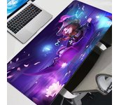 Gaming Mouse Pad League of Legends Teemo Computer Mousepad 90x40 Playmat Natural Rubber Office Carpet Computer Mice Pad For LOL