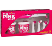 The Pink Stuff Kit de Limpieza Milagroso – 2 Pastas + Cepillo Eléctrico + 4 Cabezales – Stardrops Oficial - The Pink Stuff; cepillo de limpieza Stardrops; cepillo eléctrico limpieza; pasta de limpieza poderosa
