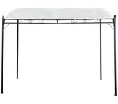 Pérgola metálica inclinada - 3 x 2,5 m - Beige