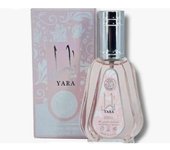 Yara de Lattafa Perfumes es una fragancia de la familia olfativa para Mujeres.