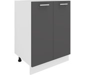 Armario de cocina ancho 60 cm Puertas batientes Mueble bajo Cocina Muebles de cocina Esilo Armario de cocina ancho 60 cm Puertas batientes Mueble bajo Cocina Muebles de cocina Esilo