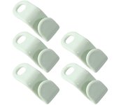 10/30/60pcs Mini Clothes Hanger for Closet Connector Hooks Cascading Plastic Wardrobe Coat Organizer Rack Holder Space Saving